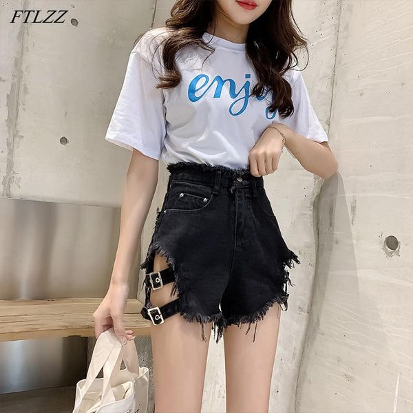 women streetwear black hole denim shorts casual summer female high waist bandage tassel ladies women's, White;black
women streetwear black hole denim shorts casual summer female high waist bandage tassel ladies women's, White;black