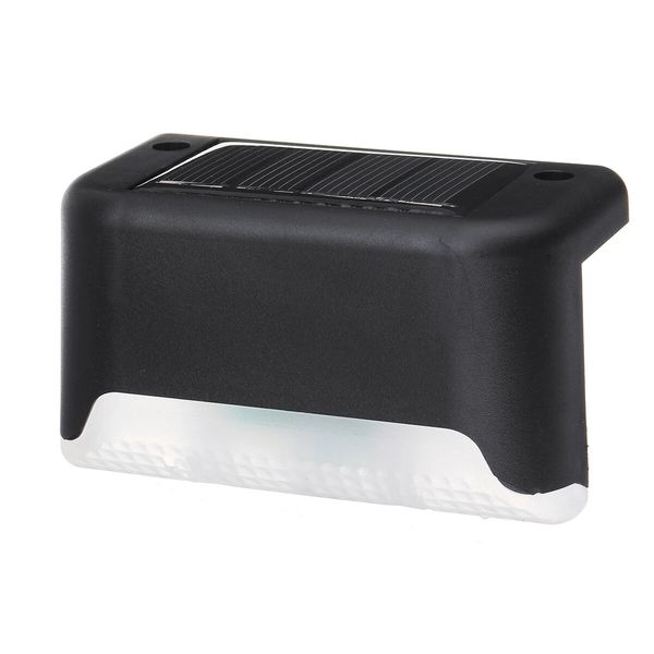 1pc/4pcs/6pcs solar powered led stairs step light black shell outdoor waterproof path garden deck fence wall lamp - 1pc
1pc/4pcs/6pcs solar powered led stairs step light black shell outdoor waterproof path garden deck fence wall lamp - 1pc
