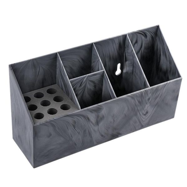 hair brushes 5-slot barber shop stylist hairdressing tool storage box acrylic solid color scissors can be wall-mounted, Silver
hair brushes 5-slot barber shop stylist hairdressing tool storage box acrylic solid color scissors can be wall-mounted, Silver