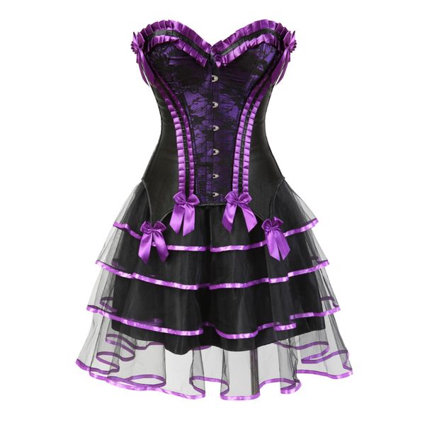 blumen lingerie womens overbust corset with lace skirt dress carnival dress costume overbust showgirl waist tranier, Black;white
blumen lingerie womens overbust corset with lace skirt dress carnival dress costume overbust showgirl waist tranier, Black;white