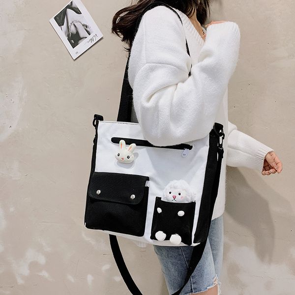 japanese large-capacity one-shoulder tote bag female 2021 new trendy high school students in class messenger canvas bag female
japanese large-capacity one-shoulder tote bag female 2021 new trendy high school students in class messenger canvas bag female