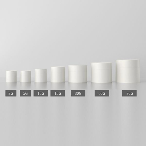 wholesale 3g 5g 10g 15g 30g 50g packing bottles white matte cosmetic cream jars with lid empty lotion container jar
wholesale 3g 5g 10g 15g 30g 50g packing bottles white matte cosmetic cream jars with lid empty lotion container jar