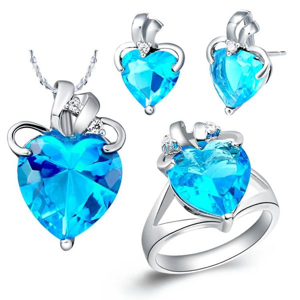 wedding jewelry sets female fashion classic siler plating plated set, violet colors, love shape crystal, Slivery;golden
wedding jewelry sets female fashion classic siler plating plated set, violet colors, love shape crystal, Slivery;golden