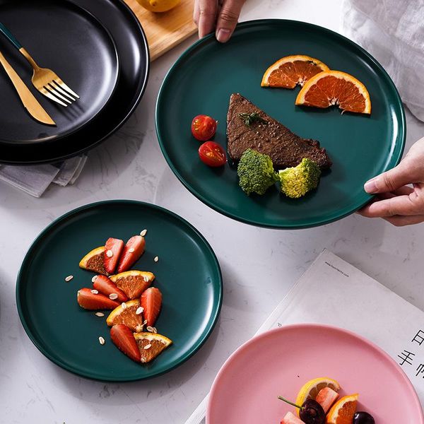 dishes & plates household ceramic tableware el western restaurant chinese dish net red round steak plate fruit salad
dishes & plates household ceramic tableware el western restaurant chinese dish net red round steak plate fruit salad