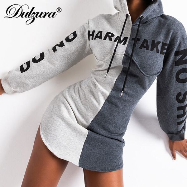 letter print pathchwork women long sleeve hoodis mini dress lace up bandage streetwear casual 2021 autumn winter club, Black;white
letter print pathchwork women long sleeve hoodis mini dress lace up bandage streetwear casual 2021 autumn winter club, Black;white