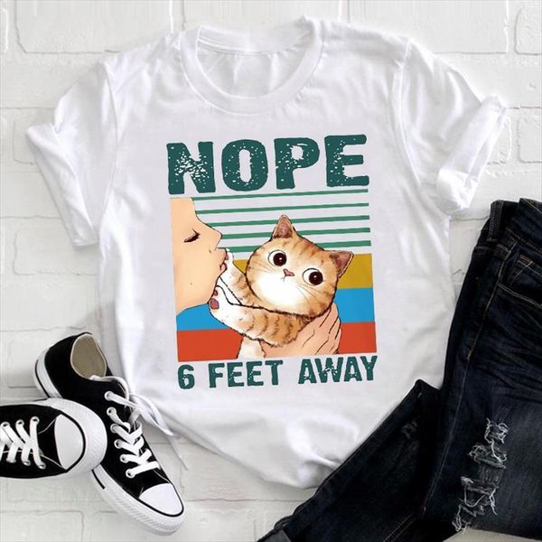 and women cute cat mens t shirts pet womens striped short sleeve clothing funny printing clothes print female tee top, White;black
and women cute cat mens t shirts pet womens striped short sleeve clothing funny printing clothes print female tee top, White;black