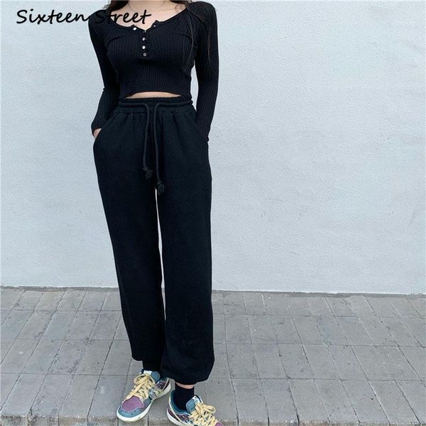 casual sweatpants women autumn winter thick 2021 high waist loose harlan trousers sports pants korean clothing drawstring women's & cap, Black;white
casual sweatpants women autumn winter thick 2021 high waist loose harlan trousers sports pants korean clothing drawstring women's & cap, Black;white