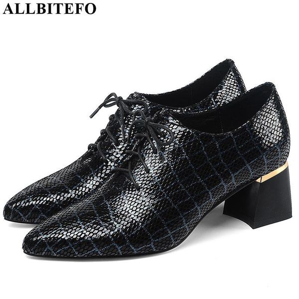 dress shoes allbitefo natural genuine leather high heel pointed toe women heels spring autumn frenulum office ladies, Black
dress shoes allbitefo natural genuine leather high heel pointed toe women heels spring autumn frenulum office ladies, Black