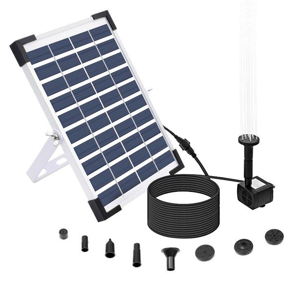 10v/5w solar powered fountain pump water with adjustable panel diy birdbath kit garden decorations
10v/5w solar powered fountain pump water with adjustable panel diy birdbath kit garden decorations