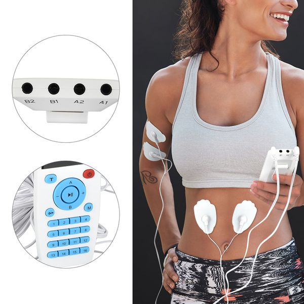 rechargeable 16 modes dual output health care body massager digital electric ems tens unit pulse nerve muscle stimulator therapyperfections
rechargeable 16 modes dual output health care body massager digital electric ems tens unit pulse nerve muscle stimulator therapyperfections