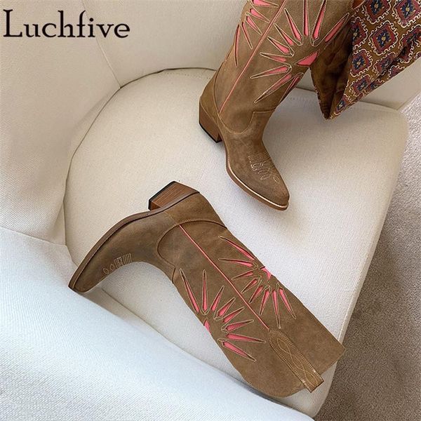 boots woman knee high long brown cow leather suede embroidery retro cowboy knight winter women mujer1, Black
boots woman knee high long brown cow leather suede embroidery retro cowboy knight winter women mujer1, Black