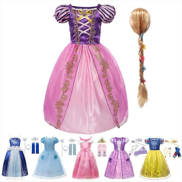 girls rapunzel princess costume for girl dress kids cosplay sofia vestidos gown children christmas party clothing 2 8 yrs, Red;yellow
girls rapunzel princess costume for girl dress kids cosplay sofia vestidos gown children christmas party clothing 2 8 yrs, Red;yellow