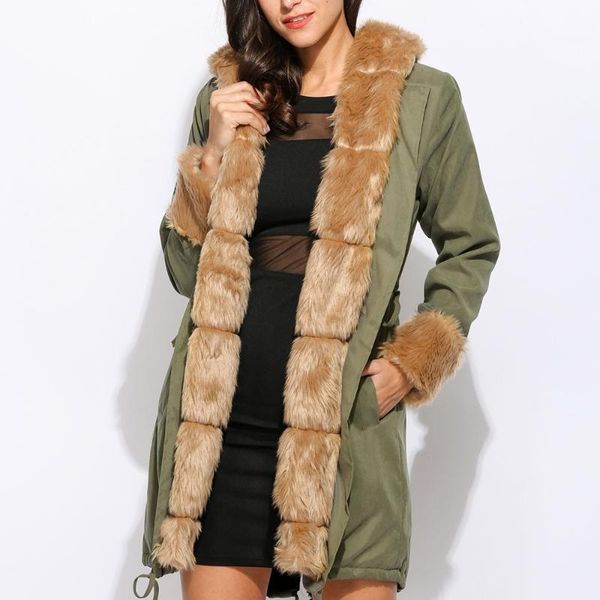 women's trench coats women coat 2021 autumn winter overcoat female long hooded slim faux fur windbre plus size, Tan;black
women's trench coats women coat 2021 autumn winter overcoat female long hooded slim faux fur windbre plus size, Tan;black