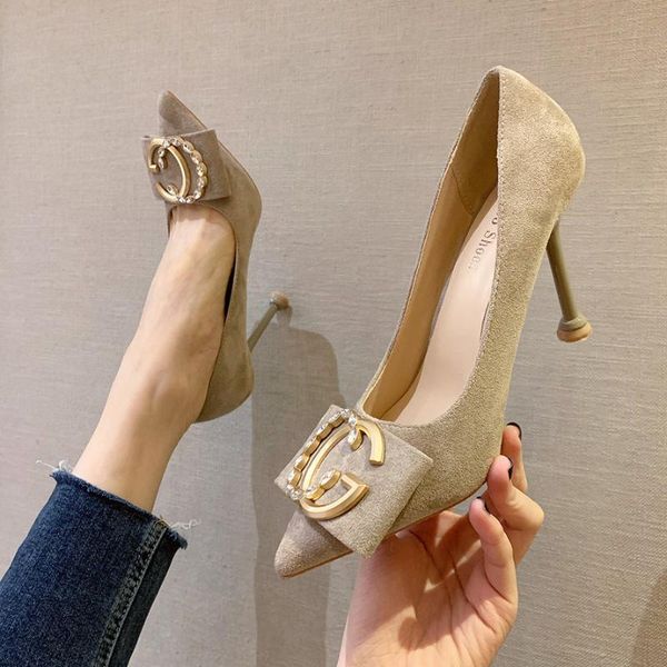 dress shoes ol office lady suede high heels woman pointed toe basic pumps women boat zapatos mujer, Black
dress shoes ol office lady suede high heels woman pointed toe basic pumps women boat zapatos mujer, Black