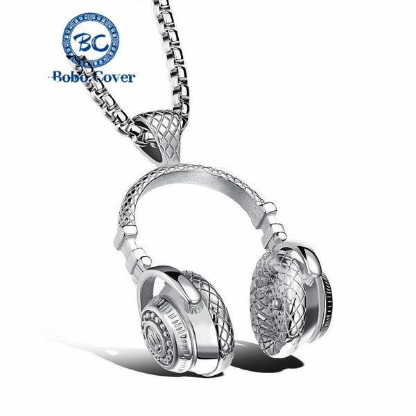 fashion music headset earphone pendant with necklace men stainless steel men's rock style jewelry gift wholesale necklaces, Silver
fashion music headset earphone pendant with necklace men stainless steel men's rock style jewelry gift wholesale necklaces, Silver
