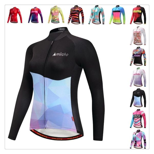 racing sets ladies long sleeve cycling ropa ciclismo mtb polyester anti pilling jersey bike uniforms elasticity bib shorts gel pad, Black;blue
racing sets ladies long sleeve cycling ropa ciclismo mtb polyester anti pilling jersey bike uniforms elasticity bib shorts gel pad, Black;blue