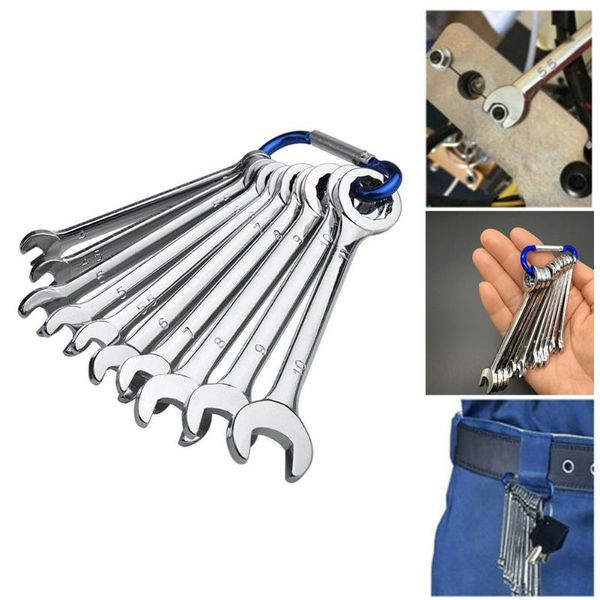 professional hand tool sets 10pcs home anti slip practical combination durable dual use tools mini plum end spanner 4-11mm repair wrench set
professional hand tool sets 10pcs home anti slip practical combination durable dual use tools mini plum end spanner 4-11mm repair wrench set