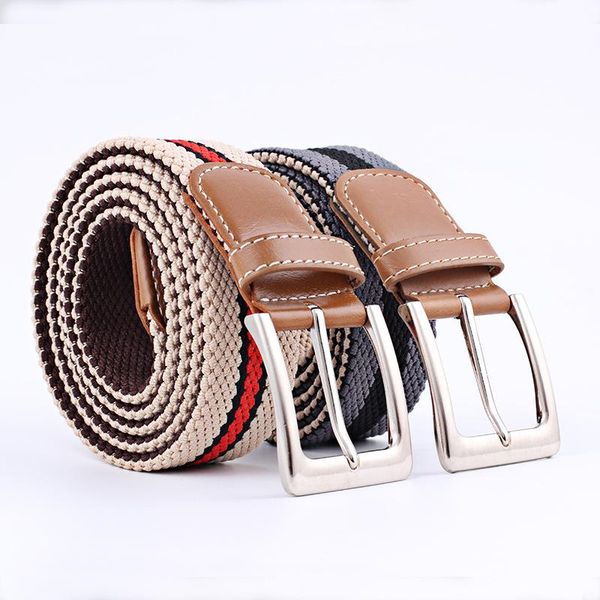belts design women belt canvas weaving elasticity fashion alloy pin buckle waistband 110x3.5cm wide leisure for, Black;brown
belts design women belt canvas weaving elasticity fashion alloy pin buckle waistband 110x3.5cm wide leisure for, Black;brown