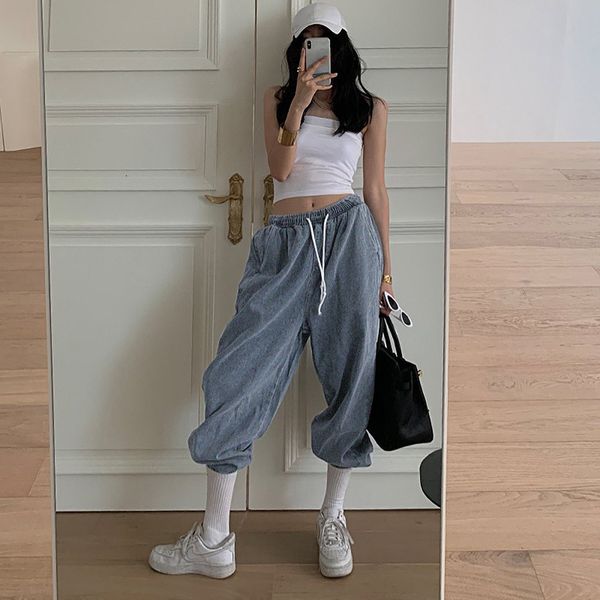 jean aesthetic runway jeans denim trending hare uncomfortable women's jogging pants chic class boyfriends street sweatpants, Blue
jean aesthetic runway jeans denim trending hare uncomfortable women's jogging pants chic class boyfriends street sweatpants, Blue