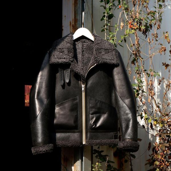 men's leather & faux moderate water-dyed thickness cowhide, of the fur, with a fur length 1.5cm, making it comfortable to look at, Black
men's leather & faux moderate water-dyed thickness cowhide, of the fur, with a fur length 1.5cm, making it comfortable to look at, Black