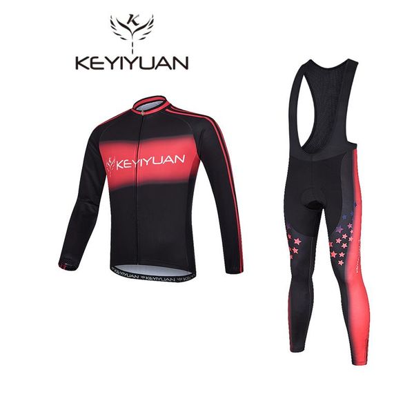 racing sets keyiyuan men cycling jersey set 2022 spring long sleeve bicycle clothes mountain bike bib sportswear suit ropa mtb hombre, Black;blue
racing sets keyiyuan men cycling jersey set 2022 spring long sleeve bicycle clothes mountain bike bib sportswear suit ropa mtb hombre, Black;blue