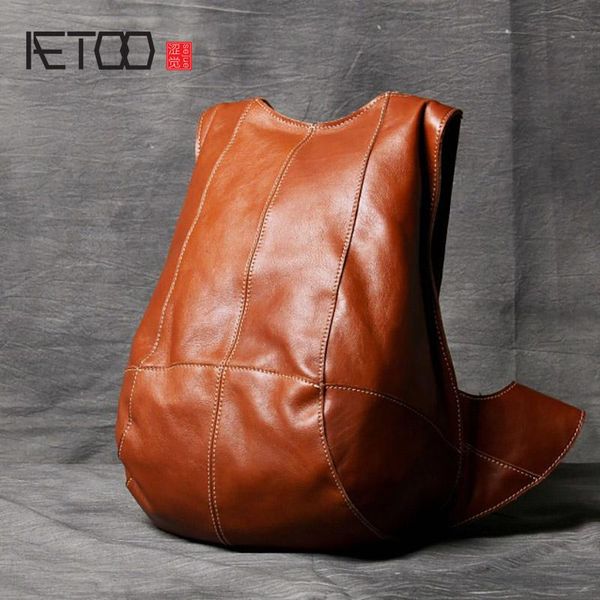 casual personality backpack, first layer cowhide men's leather classic tortoise bag backpack
casual personality backpack, first layer cowhide men's leather classic tortoise bag backpack
