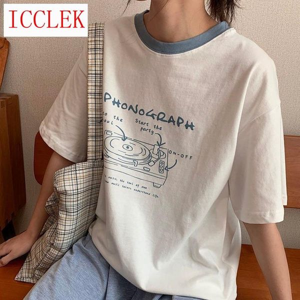 t-shirt women o-neck friends preppy cute printed summer leisure harajuku chic streetwear all-match basic ins ulzzang soft women's, White
t-shirt women o-neck friends preppy cute printed summer leisure harajuku chic streetwear all-match basic ins ulzzang soft women's, White