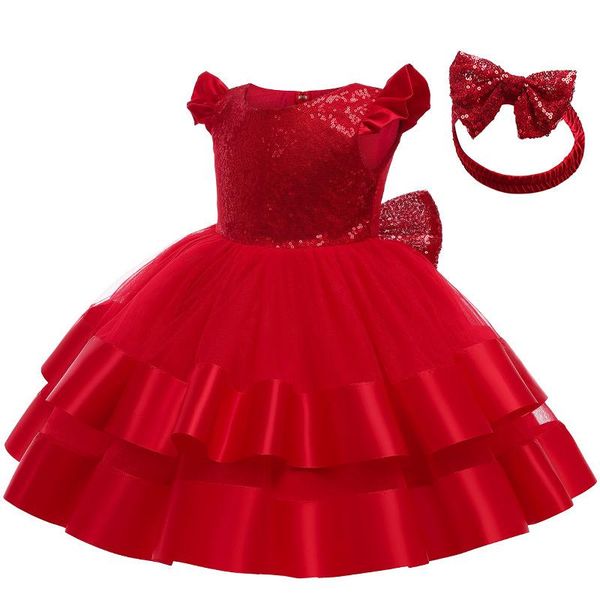 girl's dresses lzh toddler baby girls christmas dress infant sequins princess flower wedding party kids evening ball gown, Red;yellow
girl's dresses lzh toddler baby girls christmas dress infant sequins princess flower wedding party kids evening ball gown, Red;yellow