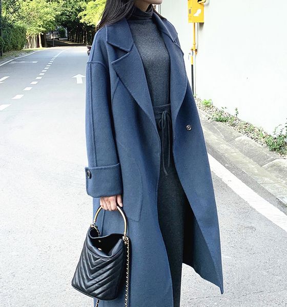 women's wool & blends kmetram 100% coat female jacket winter double side en coats and s korean long my4280, Black
women's wool & blends kmetram 100% coat female jacket winter double side en coats and s korean long my4280, Black