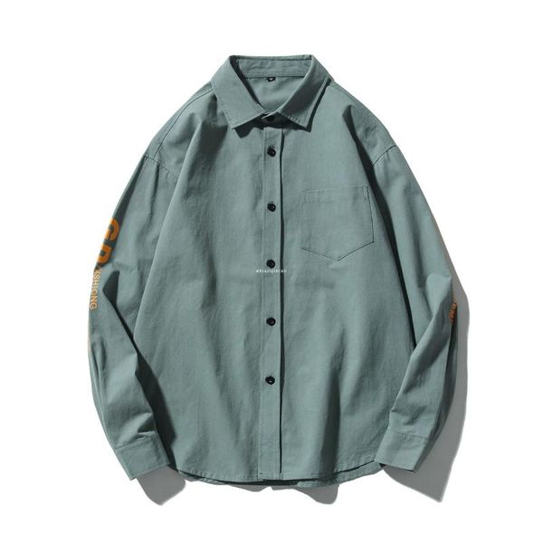 men's casual shirts brand green black long sleeves 2021 spring autumn plus oversize -5xl, White;black
men's casual shirts brand green black long sleeves 2021 spring autumn plus oversize -5xl, White;black