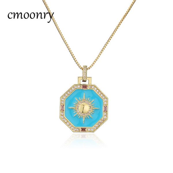 pendant necklaces cmoonry 2021 fashion vintage bohemian painting geometric necklace for women men statement hip hop jewelry wholesale, Silver
pendant necklaces cmoonry 2021 fashion vintage bohemian painting geometric necklace for women men statement hip hop jewelry wholesale, Silver