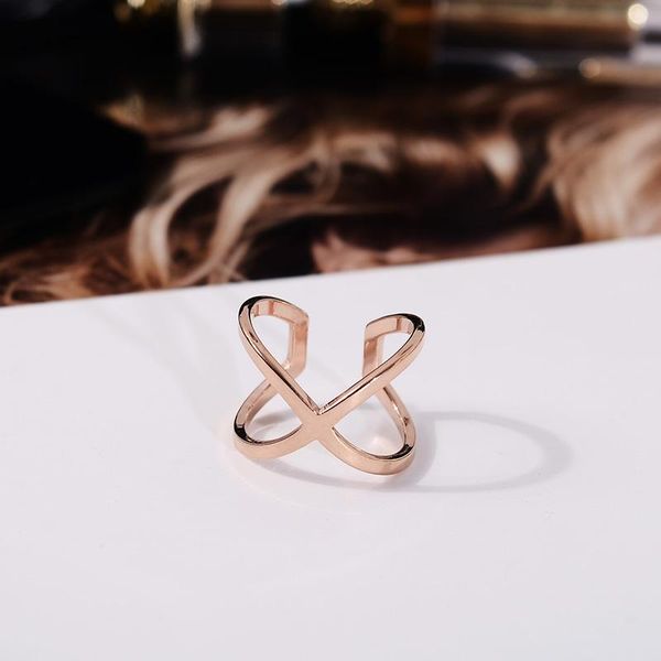 wedding rings yun ruo 316 l titanium steel jewelry x shape cross anniversary ring weeding couple rose gold color fashion woman gift never fa, Slivery;golden
wedding rings yun ruo 316 l titanium steel jewelry x shape cross anniversary ring weeding couple rose gold color fashion woman gift never fa, Slivery;golden