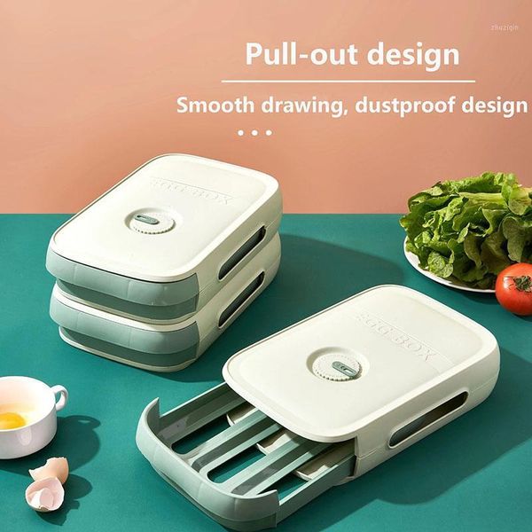 storage bottles & jars wonderlife egg box drawer-type refrigerator fresh keeping dumpling household eggs holder food
storage bottles & jars wonderlife egg box drawer-type refrigerator fresh keeping dumpling household eggs holder food