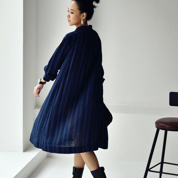 casual dresses micoco q2103b literature and art contracted temperament comfortable soft loose a - shaped stripe mid-length dress, Black;gray
casual dresses micoco q2103b literature and art contracted temperament comfortable soft loose a - shaped stripe mid-length dress, Black;gray