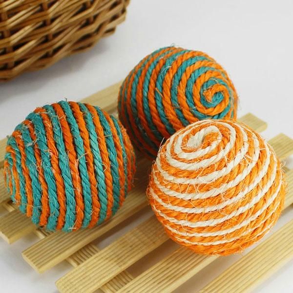 cat toys petstoy 1/3 pcs pet sisal rope weave ball teaser play chewing rattle scratch catch toy drop
cat toys petstoy 1/3 pcs pet sisal rope weave ball teaser play chewing rattle scratch catch toy drop