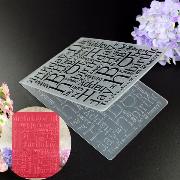 craft tools happy birthday plastic embossing folders handmade diy card decoration supplies cutting die and die-cutting
craft tools happy birthday plastic embossing folders handmade diy card decoration supplies cutting die and die-cutting