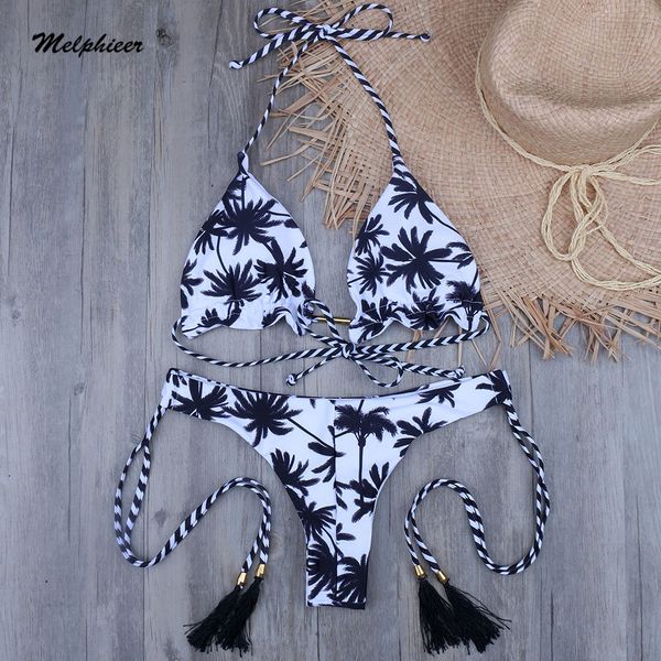 ladies swimwear fringed beach brazilian bikini set palm tree halter ne tie swimsuit bathing suit biquini maillot de bain printing
ladies swimwear fringed beach brazilian bikini set palm tree halter ne tie swimsuit bathing suit biquini maillot de bain printing