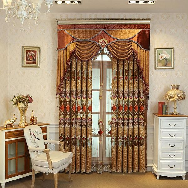 modern european thickened cheney embroidery shade curtains for living dining room bedroom. curtain & drapes
modern european thickened cheney embroidery shade curtains for living dining room bedroom. curtain & drapes