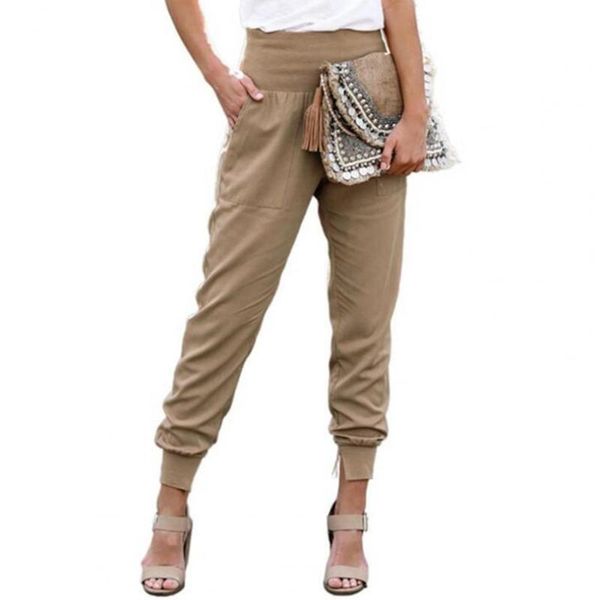 women's pants & capris women high waisted solid color ankle tied autumn winter elastic waist side pockets trousers casual office ladies, Black;white
women's pants & capris women high waisted solid color ankle tied autumn winter elastic waist side pockets trousers casual office ladies, Black;white