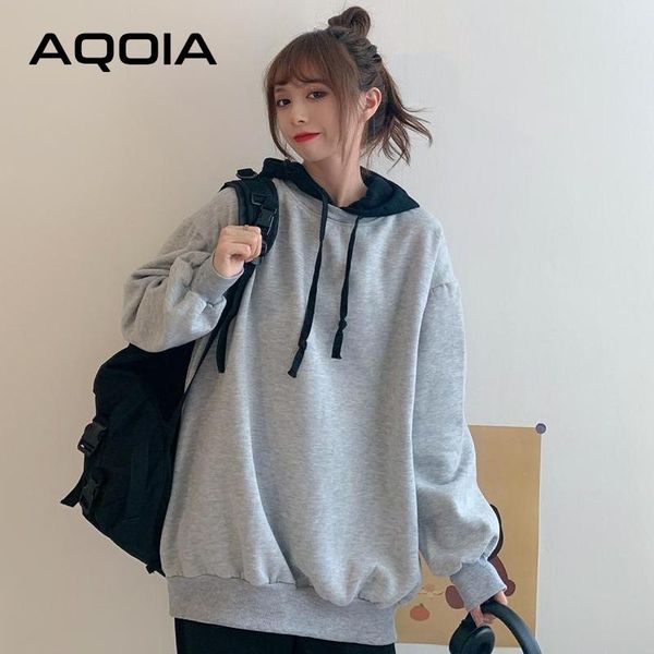 women's hoodies & sweatshirts 2021 winter streetwear patchwork loose sweatshirt oversize women autumn ins warm female pullovers, Black
women's hoodies & sweatshirts 2021 winter streetwear patchwork loose sweatshirt oversize women autumn ins warm female pullovers, Black