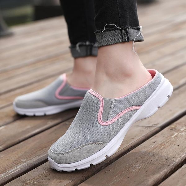 slippers trend half women 2021 summer leisure and comfortable sports fashion all-match net women's, Black
slippers trend half women 2021 summer leisure and comfortable sports fashion all-match net women's, Black