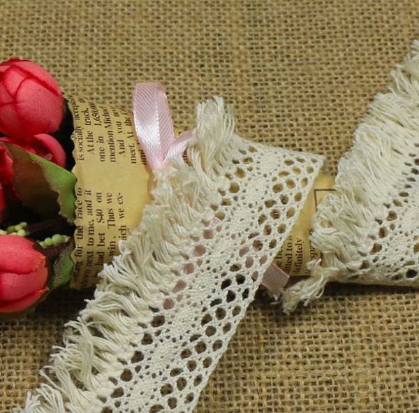 ribbon 10yards garment accessory clothes textile bridal dress trimmings knotted cotton crochet clunny lace fringe diy deco 4cm, Pink;blue
ribbon 10yards garment accessory clothes textile bridal dress trimmings knotted cotton crochet clunny lace fringe diy deco 4cm, Pink;blue