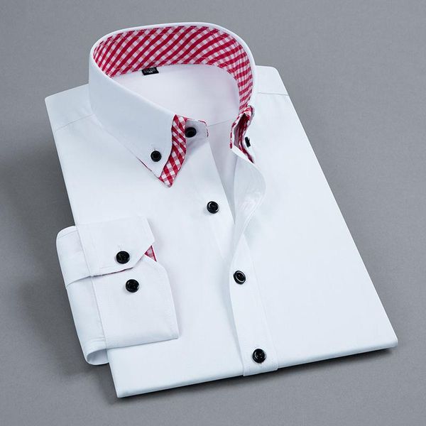 payment link mens dress shirt non iron fashion double layer long sleeve business formal regular fit office camisa social shirts men's, White;black
payment link mens dress shirt non iron fashion double layer long sleeve business formal regular fit office camisa social shirts men's, White;black
