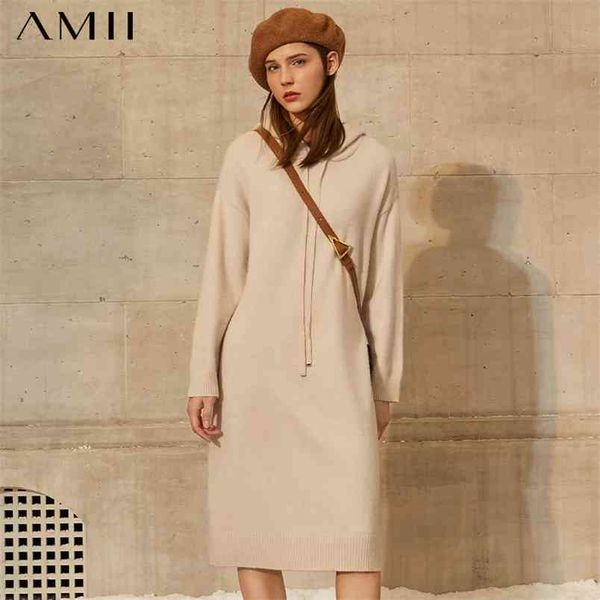 minimalism autumn winter dresses for women fashion school style hooded knitted sweater causal female 12070561 210527, Black;gray
minimalism autumn winter dresses for women fashion school style hooded knitted sweater causal female 12070561 210527, Black;gray