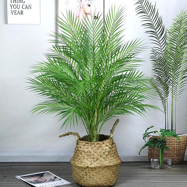 decorative flowers & wreaths 70-125cm large artificial palm tree fake plants fern leaf plastic branch landscaping home garden christmas deco
decorative flowers & wreaths 70-125cm large artificial palm tree fake plants fern leaf plastic branch landscaping home garden christmas deco