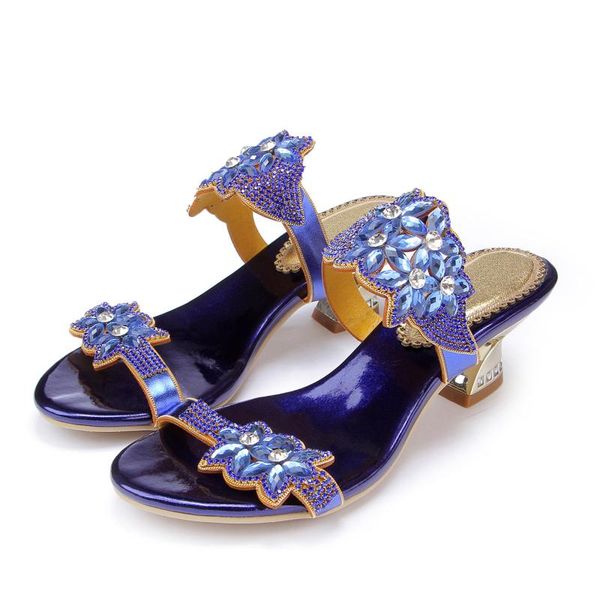 christia bella women large size bohemian style rhinestones sandals open toe stilettos chunky heels pumps, Black 
christia bella women large size bohemian style rhinestones sandals open toe stilettos chunky heels pumps, Black