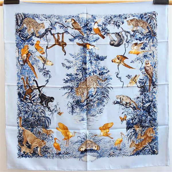 scarves pobing 100% real twill silk scarf women foreast animals print square wraps hand rolled foulards femme bandana hijab 90cm, Blue;gray
scarves pobing 100% real twill silk scarf women foreast animals print square wraps hand rolled foulards femme bandana hijab 90cm, Blue;gray
