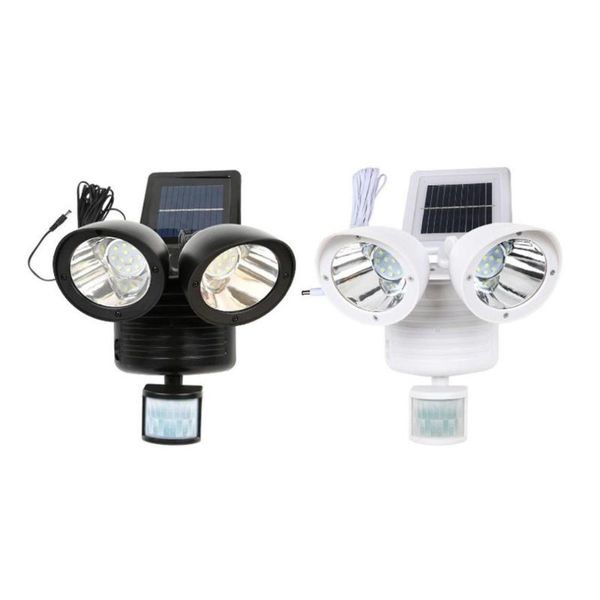 solar lamps 22 led light body sensor outdoor wall lamp double-headed spotlights highlight for garden yard
solar lamps 22 led light body sensor outdoor wall lamp double-headed spotlights highlight for garden yard