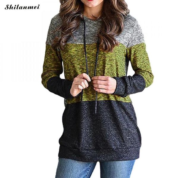 women's hoodies & sweatshirts 2021 fashion patchwork hoodie casual autumn winter pullover causal moletom feminino women long sleeve ho, Black
women's hoodies & sweatshirts 2021 fashion patchwork hoodie casual autumn winter pullover causal moletom feminino women long sleeve ho, Black