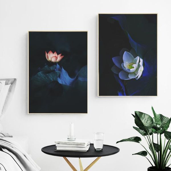 paintings night lotus wall art flower plant canvas painting minimalism posters and prints landscape pictures for living room home decor
paintings night lotus wall art flower plant canvas painting minimalism posters and prints landscape pictures for living room home decor